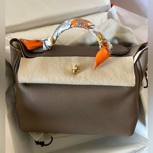 Authentic Hermes 24/24 - 29 swift calfskin Togo bag